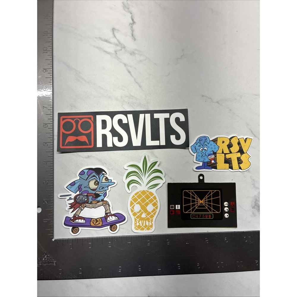 RSVLTS Lot of 5 Stickers (The Roosevelts)